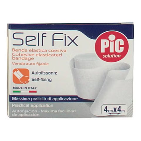 PIKDARE SPA BENDA ELASTICA PIC SELFFIX SENZA LATTICE M 4X4 CM PIKDARE SPA