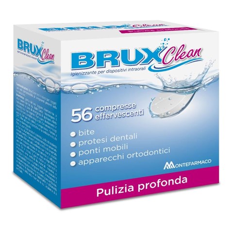 MONTEFARMACO OTC SPA BRUX CLEAN 56 COMPRESSE EFFERVESCENTI MONTEFARMACO OTC SPA