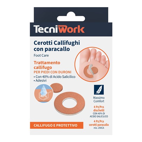 TECNIWORK SPA CEROTTO CALLIFUGO DURONI 4+4 PEZZI TECNIWORK SPA