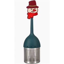 NEAVITA FILTRO ACCIAIO SILICONE PUPAZZO DI NEVE