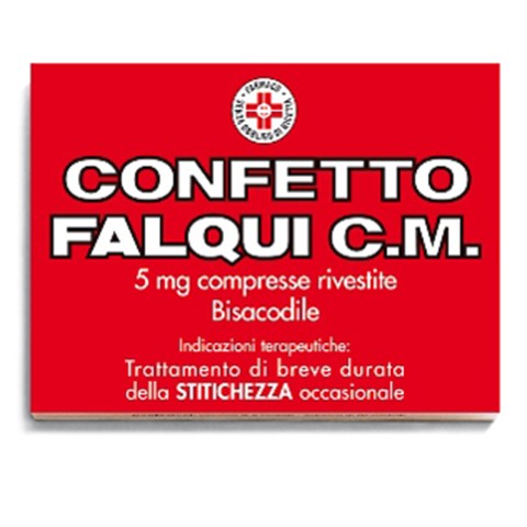 FALQUI PRODOTTI FARMAC. SRL CONFETTO FALQUI CM*20 cpr riv 5 mg FALQUI PRODOTTI FARMAC. SRL