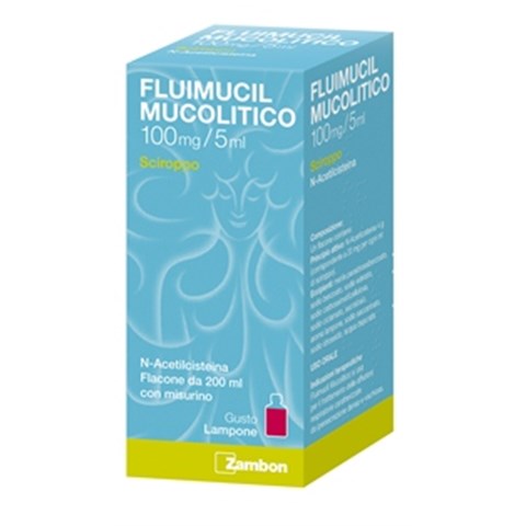 ZAMBON ITALIA SRL FLUIMUCIL MUCOLITICO*scir 200 ml 100 mg/5 ml ZAMBON ITALIA SRL