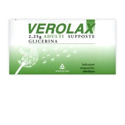VEROLAX*AD 18 supp 2,25 g