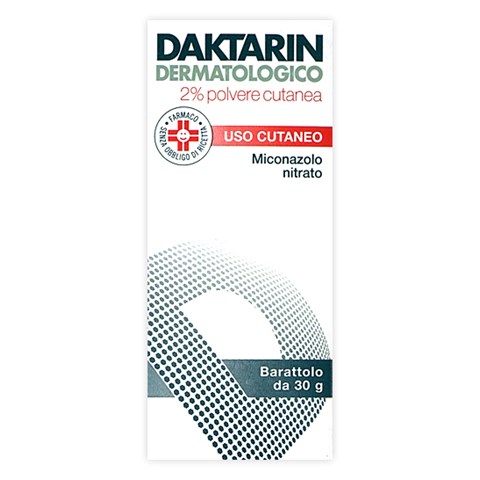 JOHNSON & JOHNSON SPA DAKTARIN*polv cutanea 30 g 20 mg/g JOHNSON & JOHNSON SPA