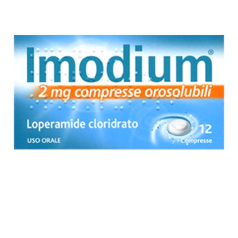 JOHNSON & JOHNSON SPA IMODIUM*12 cpr orosolubili 2 mg JOHNSON & JOHNSON SPA