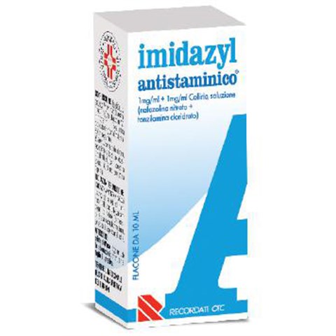RECORDATI SPA IMIDAZYL ANTISTAMINICO*collirio 10 ml 1 mg/ml + 1 mg/ml RECORDATI SPA
