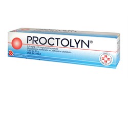 PROCTOLYN*crema rett 30 g 0,1 mg/g + 10 mg/g