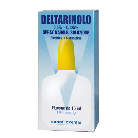 VEMEDIA MANUFACTURING B.V. DELTARINOLO*spray nasale 15 ml 0,5% + 0,125% VEMEDIA MANUFACTURING B.V.