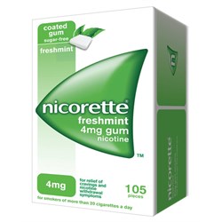 025747763 nicorette105 gomme mast 4 mg menta forte