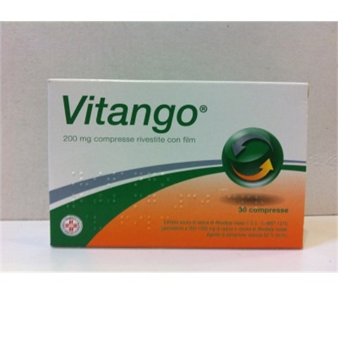 DR.WILLMAR SCHWABE GMBH&CO.KG VITANGO*30 cpr riv 200 mg DR.WILLMAR SCHWABE GMBH&CO.KG