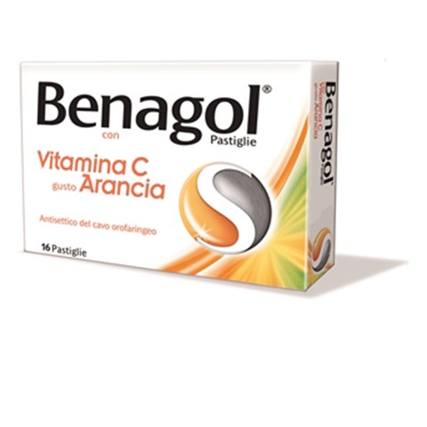 RECKITT BENCKISER H.(IT.) SPA BENAGOL VITAMINA C*16 pastiglie arancia RECKITT BENCKISER H.(IT.) SPA