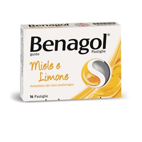 RECKITT BENCKISER H.(IT.) SPA BENAGOL*16 pastiglie miele limone 0,6 mg + 1,2 mg RECKITT BENCKISER H.(IT.) SPA