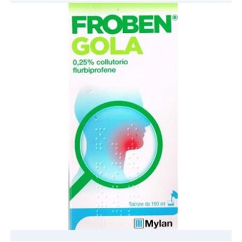 VIATRIS ITALIA SRL FROBEN GOLA*collutorio 160 ml 0,25% VIATRIS ITALIA SRL