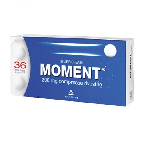 ANGELINI PHARMA ITALIA SPA MOMENT*36 cpr riv 200 mg ANGELINI PHARMA ITALIA SPA