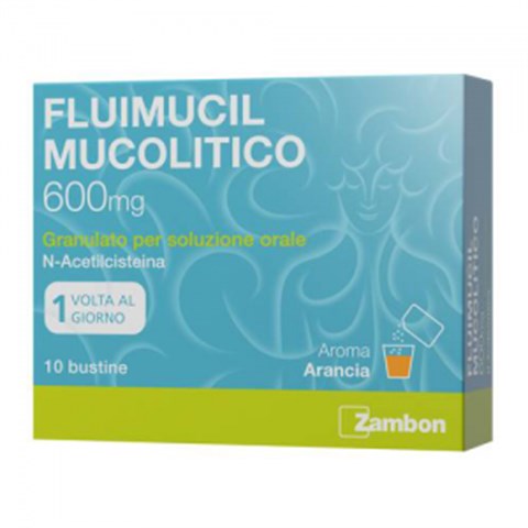 ZAMBON ITALIA SRL FLUIMUCIL MUCOLITICO*orale grat 10 bust 600 mg ZAMBON ITALIA SRL