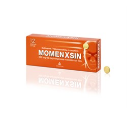 MOMENXSIN*12 cpr riv 200 mg + 30 mg