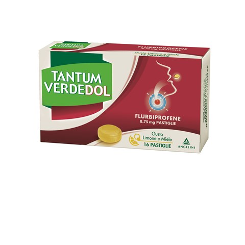 ANGELINI PHARMA ITALIA SPA TANTUM VERDEDOL*16 pastiglie 8,75 mg limone miele ANGELINI PHARMA ITALIA SPA