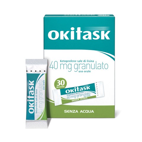 DOMPE' FARMACEUTICI SPA OKITASK*orale grat 30 bust 40 mg DOMPE' FARMACEUTICI SPA