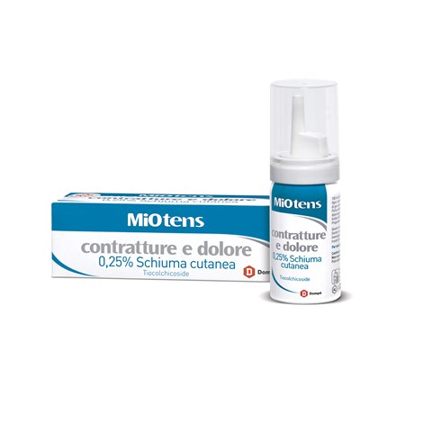 DOMPE' FARMACEUTICI SPA MIOTENS CONTRATTURE E DOLORE*schiuma cutanea 30 ml 0,25% DOMPE' FARMACEUTICI SPA