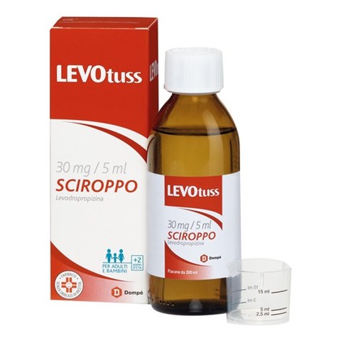 DOMPE' FARMACEUTICI SPA LEVOTUSS*scir 200 ml 30 mg/5 ml DOMPE' FARMACEUTICI SPA