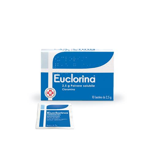 DOMPE' FARMACEUTICI SPA EUCLORINA*10 bust polv u.e. 2,5 g DOMPE' FARMACEUTICI SPA