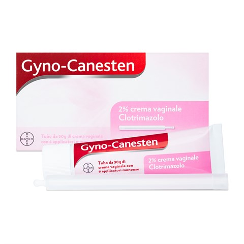 BAYER SPA GYNOCANESTEN*crema vag 30 g 2% + 6 applicatori monouso BAYER SPA