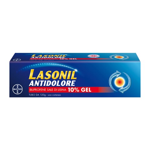 BAYER SPA LASONIL ANTIDOLORE*gel 120 g 10% BAYER SPA