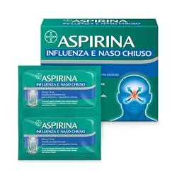 046967016 aspirina influenza e naso chiusoorale 10 bust 500 mg 30 mg