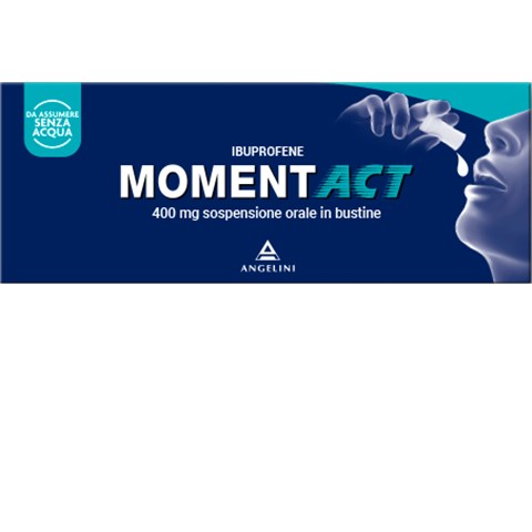 ANGELINI PHARMA ITALIA SPA MOMENTACT*orale sosp 8 bust 400 mg ANGELINI PHARMA ITALIA SPA