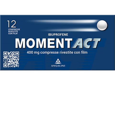 ANGELINI PHARMA ITALIA SPA MOMENTACT*12 cpr riv 400 mg ANGELINI PHARMA ITALIA SPA