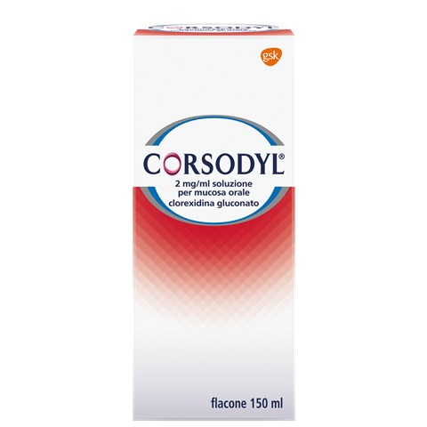 HALEON ITALY SRL CORSODYL*collut 150 ml 200 mg/100 ml HALEON ITALY SRL