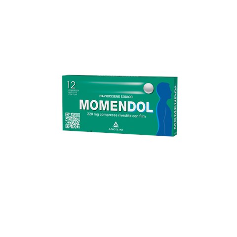 ANGELINI PHARMA ITALIA SPA MOMENDOL*12 cpr riv 220 mg ANGELINI PHARMA ITALIA SPA