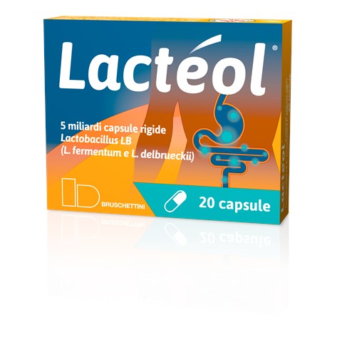 BRUSCHETTINI SRL LACTEOL*20 cps 5 mld BRUSCHETTINI SRL