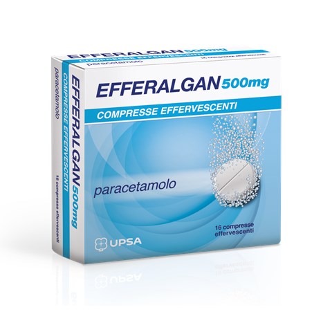 UPSA ITALY SRL EFFERALGAN*16 cpr eff 500 mg UPSA ITALY SRL