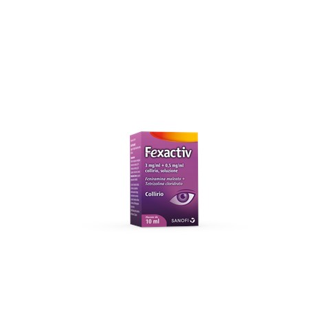 OPELLA HEALTHCARE ITALY SRL FEXACTIV*collirio 10 ml 3 mg/ml + 0,5 mg/ml OPELLA HEALTHCARE ITALY SRL