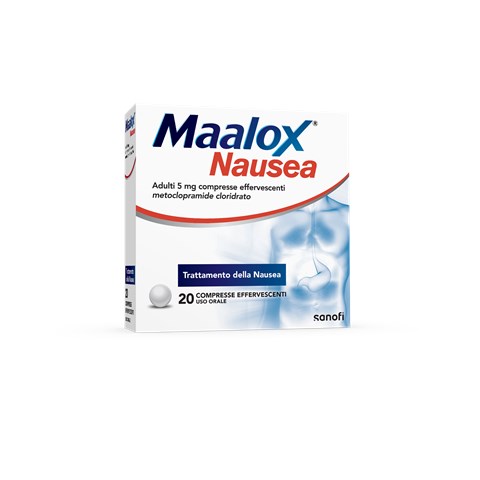 OPELLA HEALTHCARE ITALY SRL MAALOX NAUSEA*20 cpr efferv 5 mg OPELLA HEALTHCARE ITALY SRL