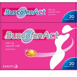 041631033 buscofenact20 cps molli 400 mg