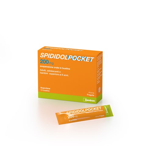 ZAMBON ITALIA SRL SPIDIDOLPOCKET*12 bust 200 mg ZAMBON ITALIA SRL