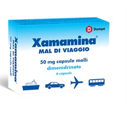 XAMAMINA MAL DI VIAGGIO*6 cps molli 50 mg