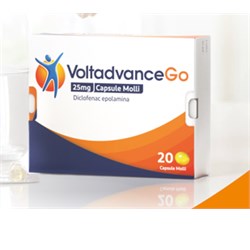 VOLTADVANCEGO*20 cps molli 25 mg