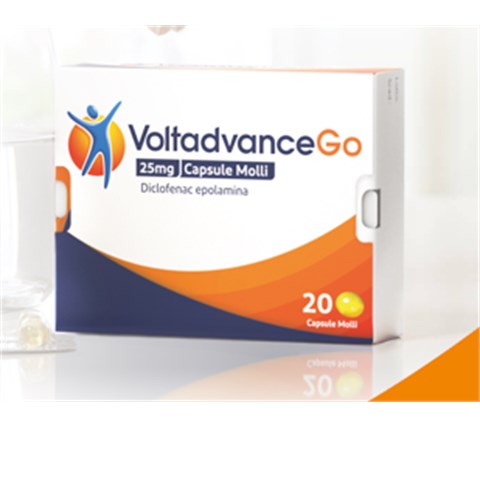 HALEON ITALY SRL VOLTADVANCEGO*20 cps molli 25 mg HALEON ITALY SRL