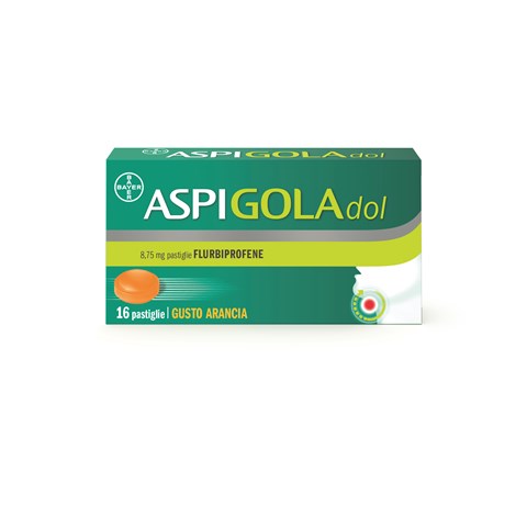 BAYER SPA ASPIGOLADOL*16 pastiglie 8,75 mg arancia BAYER SPA