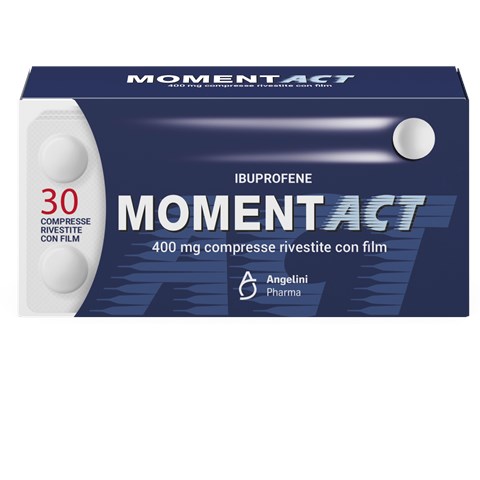 ANGELINI PHARMA ITALIA SPA MOMENTACT*30 cpr riv 400 mg ANGELINI PHARMA ITALIA SPA