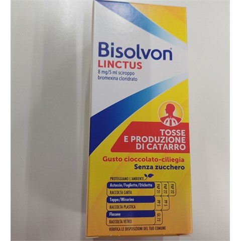 OPELLA HEALTHCARE ITALY SRL BISOLVON*sciroppo flacone 200 ml 8 mg/5 ml OPELLA HEALTHCARE ITALY SRL