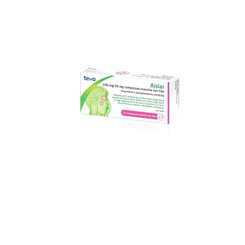 TEVA B.V. AISLAR*24 cpr riv 200 mg + 30 mg TEVA B.V.