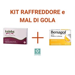 kit raffreddore e mal di gola