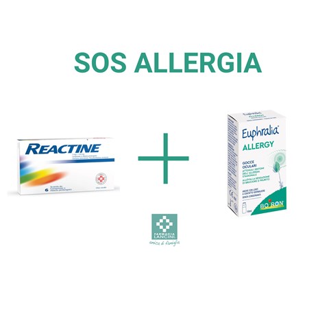  SOS Allergia: Reactine cpr + Euphralia Allergy collirio 