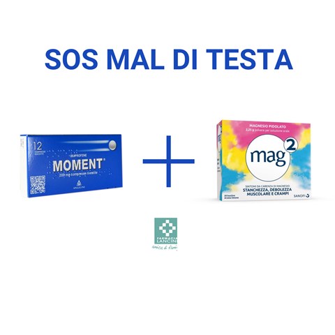  SOS Mal di testa: Moment 12  cpr + Mag 2 